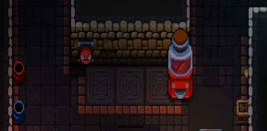 At certain spots on the map there are places to hold extra heart containers you find.